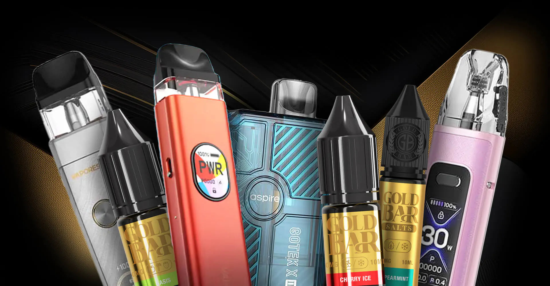 Best Refillable Pod Kits for Nic Salt Vaping | Gold Bar Blog Best Refillable Pod Kits for Nic Salt Vaping | Gold Bar Blog