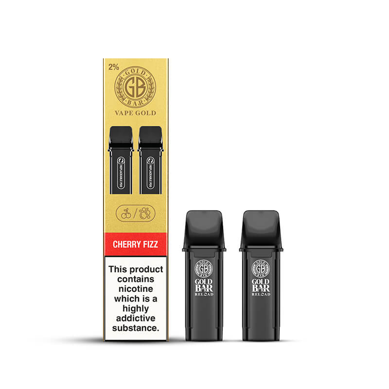 Gold Bar Reload Cherry Fizz Prefilled Pods 20mg x 2