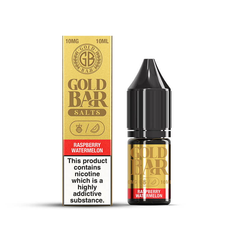 gold bar raspberry watermelon disposable vape Gold Bar XL 10K Vape Kit | 10,000 Puffs main image 1