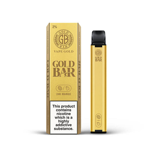 Gold Bar 24K Mango Disposable Vape