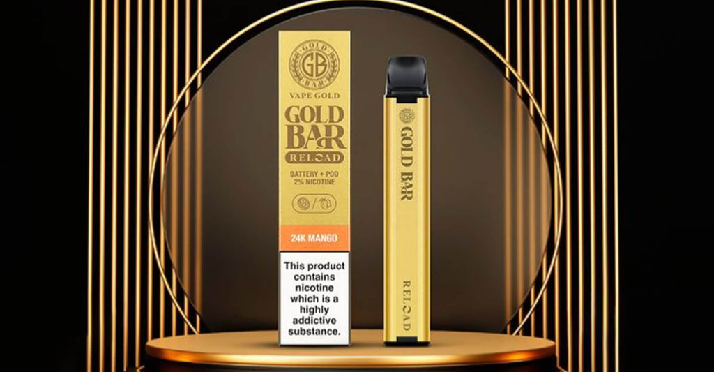 Discover Six incredible NEW flavours for the Gold Bar Reload Prefilled Kit