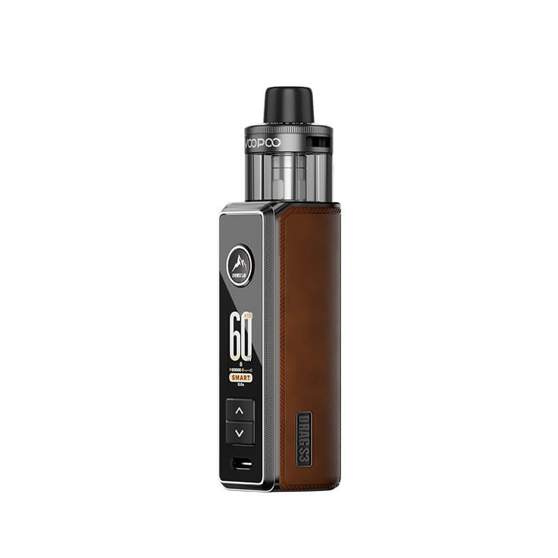 gold voopoo drag Voopoo Drag S3 Pod Vape Kit – 3000mAh, 60W