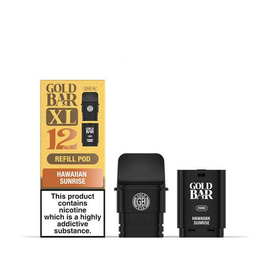 Gold Bar XL Hawaiian Sunrise Prefilled Pod & Refill 20mg