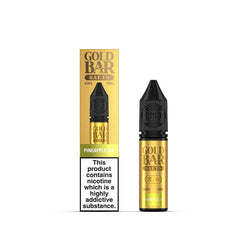 Gold Bar Pineapple Ice Nic Salts E-liquid 10ml
