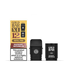 Gold Bar XL Raspberry Watermelon Prefilled Pod & Refill 20mg