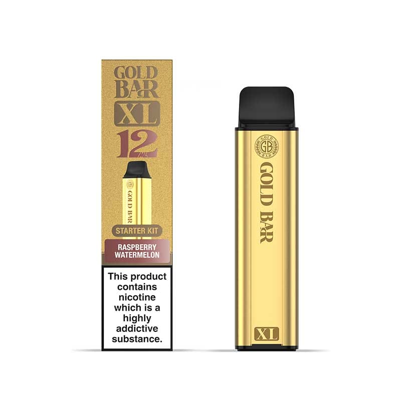 Gold Bar XL Prefilled Pod Kit 1200mAh, MTL