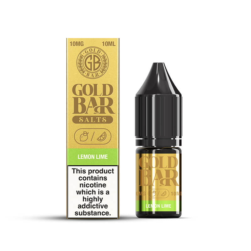 gold bar nic salts lemon lime