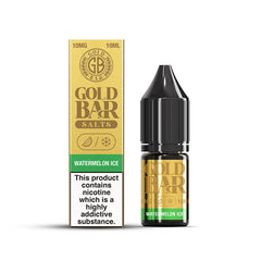 gold bar nic salts watermelon ice