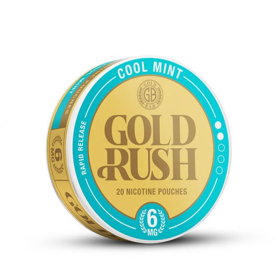 Gold Bar cool mint Gold Rush Nicotine pouch